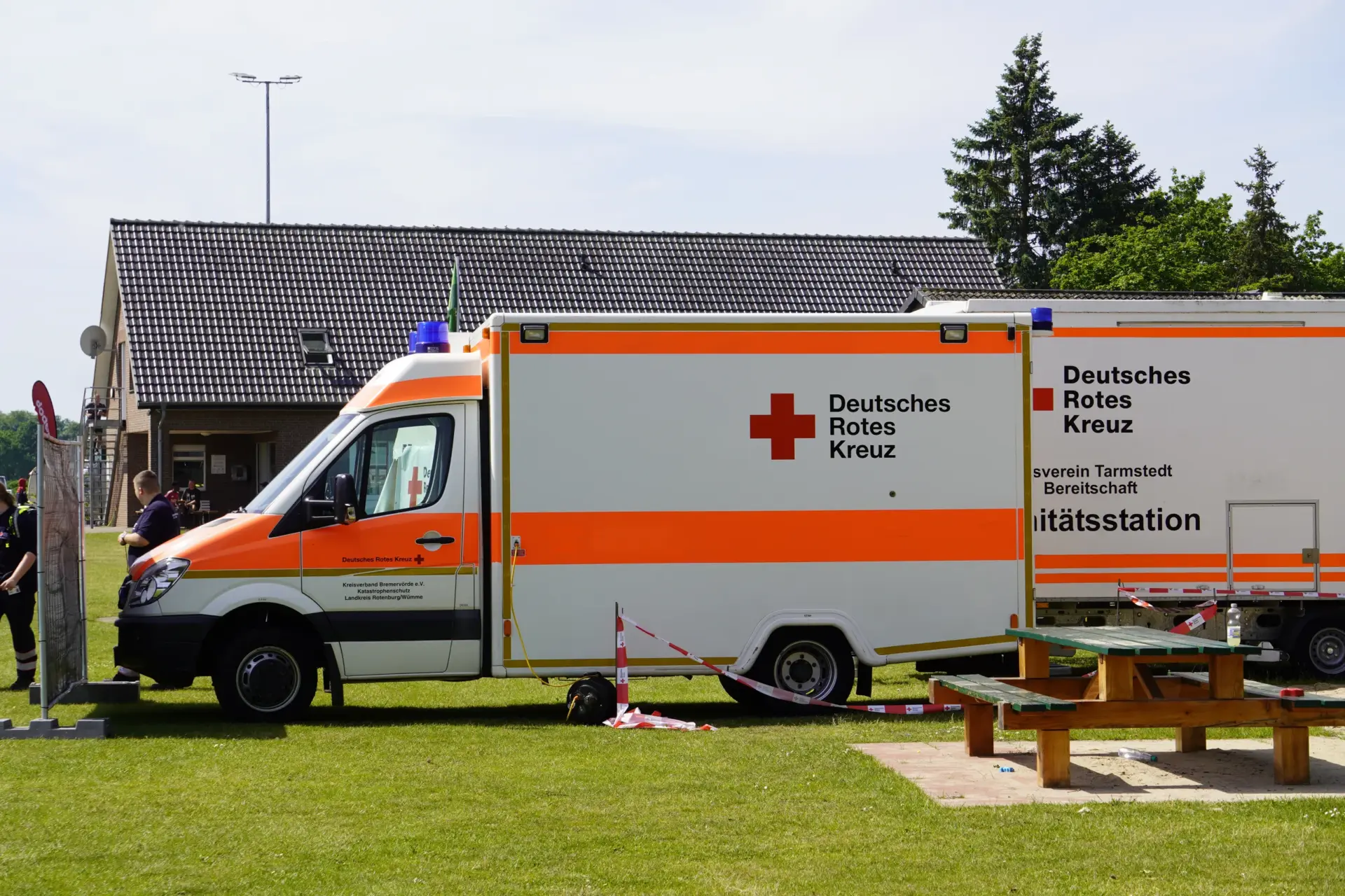 Turniergelände des Pfingstturniers Tarmstedt